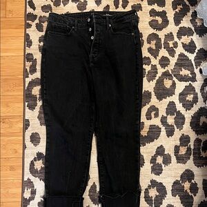 Old Navy Women's Dark Black Ankle Jeans